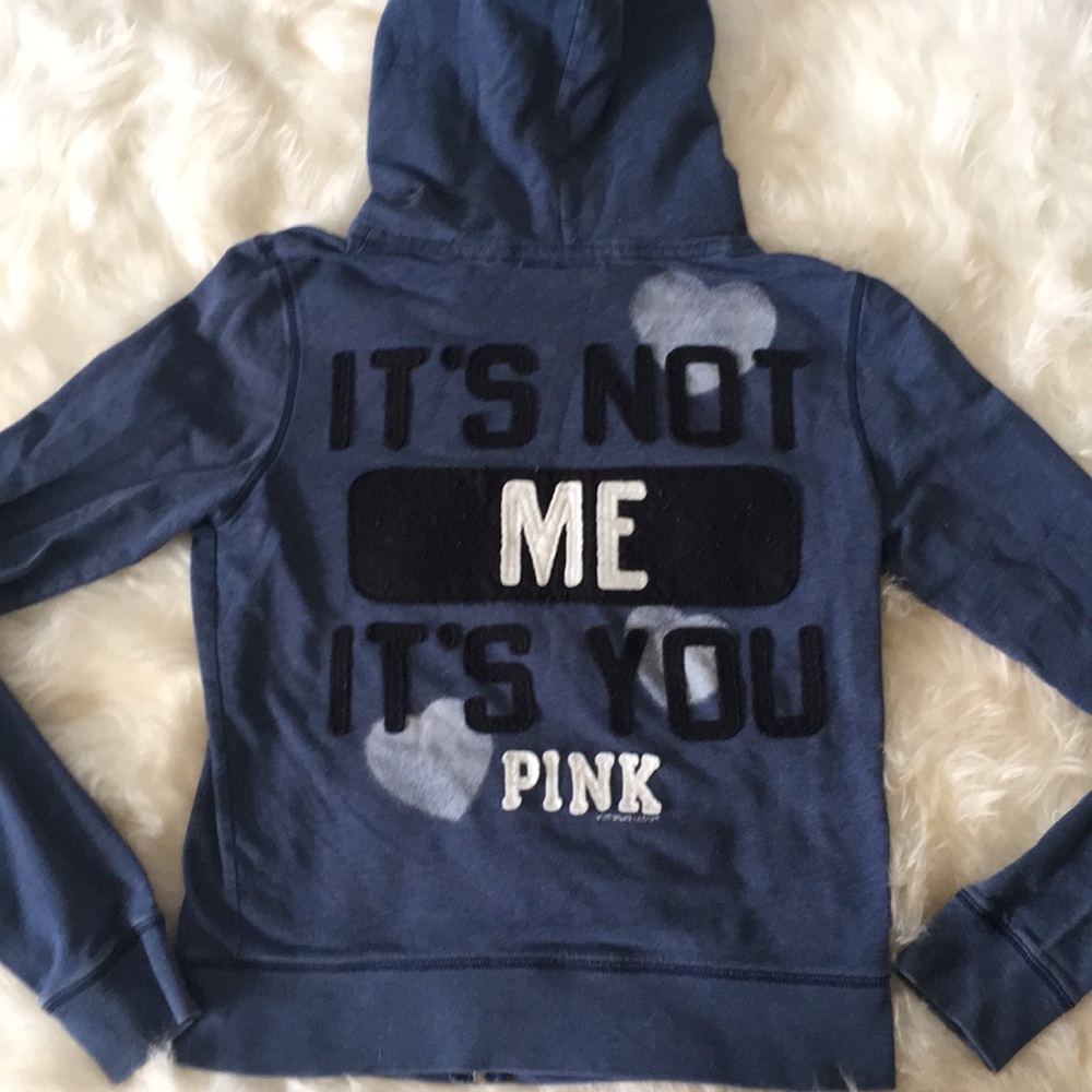 Pink zip-up Sweater